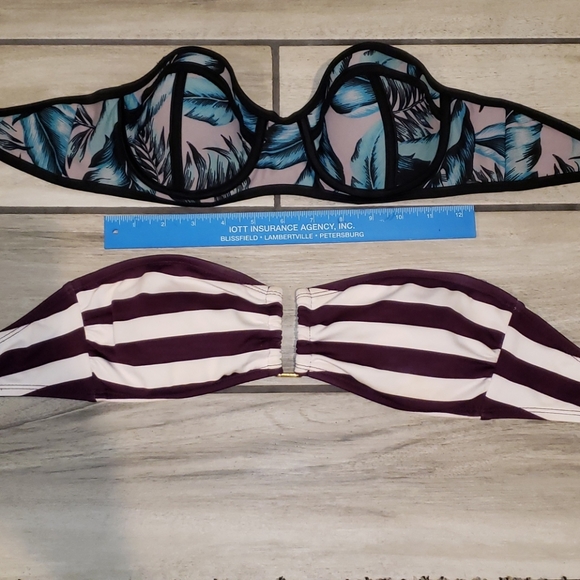 2 bikini strapless tops - Picture 3 of 10